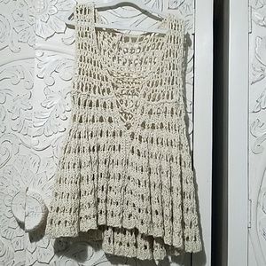 Free People Crochet Tank